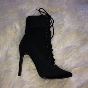 Black booties
